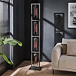 Stojaca lampa 78-38 4L Tower Smoked Glass