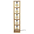 Stojaca lampa 82-55 Wooden Acacia frame