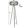 Stojaca lampa 83-72 Twist