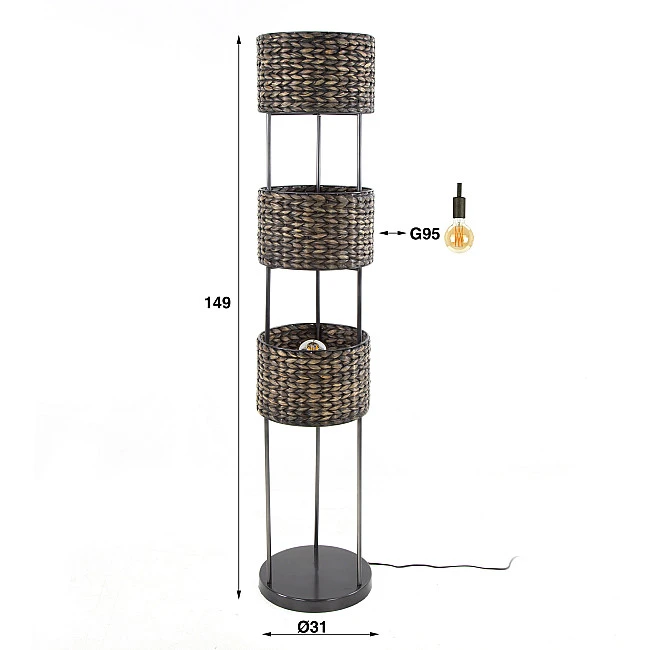 Stojaca lampa 84-15 3L Water Hyacinth