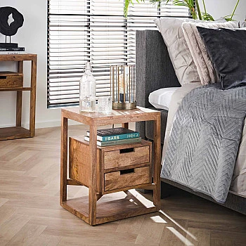 Nočný stolík 22-31 Sahara Drevo Mango