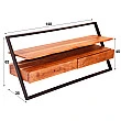 TV-skrinka 23-66 Lean 140cm Drevo Acacia