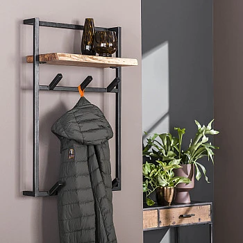 Vešiak 25-86 Air 6 Hooks Drevo Acacia