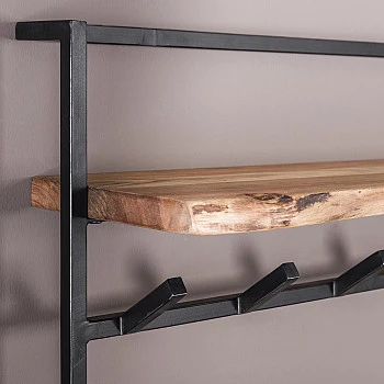 Vešiak 25-88 Air 12 Hooks Drevo Acacia - PRODUKT JE SKLADOM U NÁS - 1Ks