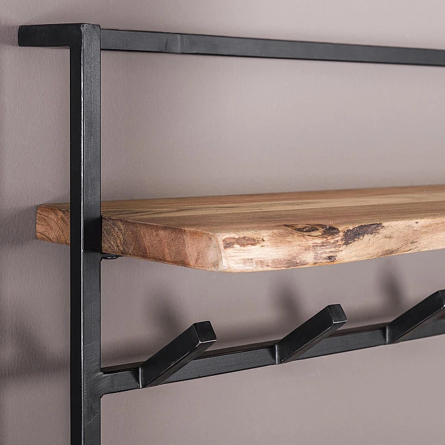 Vešiak 25-88 Air 12 Hooks Drevo Acacia - PRODUKT JE SKLADOM U NÁS - 1Ks